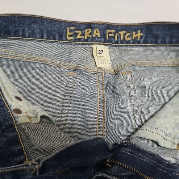Ezra Fitch Abercrombie Jeans, Size 27, color Blue. - Picture 14 of 16